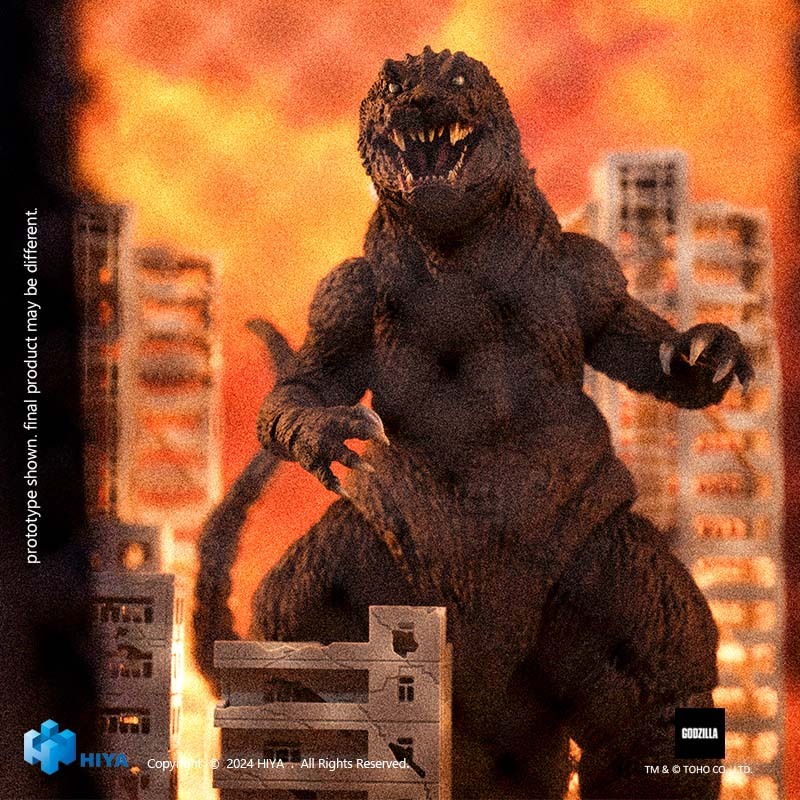 [Pre-sale] HIYA Exquisite Basic Series Godzilla, Mothra and King Ghidorah Giant Monsters All-Out Attack  (2001) Godzilla action figure