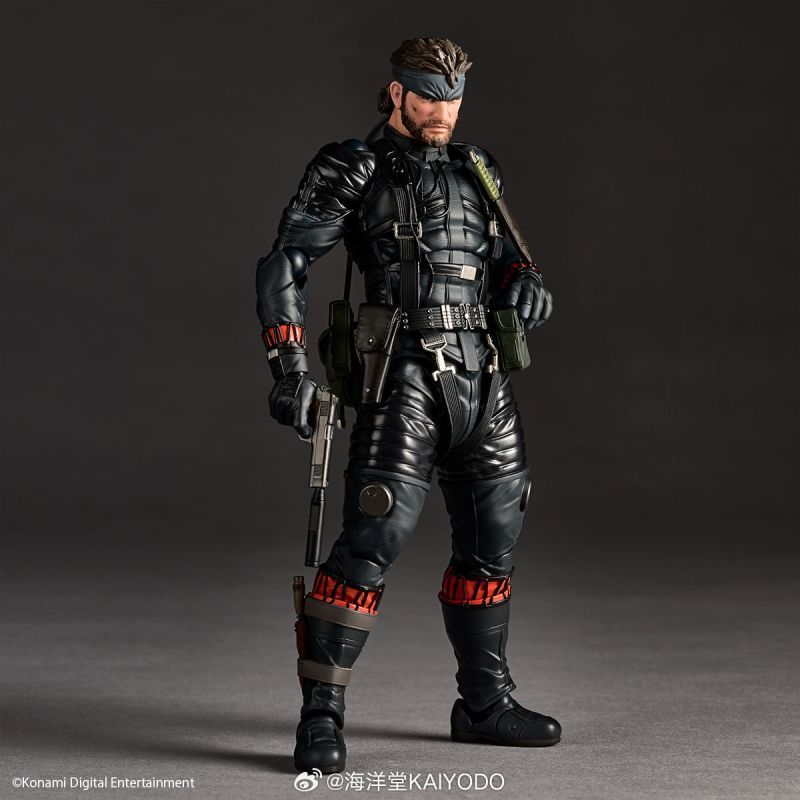 [Pre-sale] Kaiyodo Revoltech Amazing Yamaguchi Naked Snake Sneaking Suit Ver. METAL GEAR SOLID Delta: SNAKE EATER Action Figure Limited Bonus Set