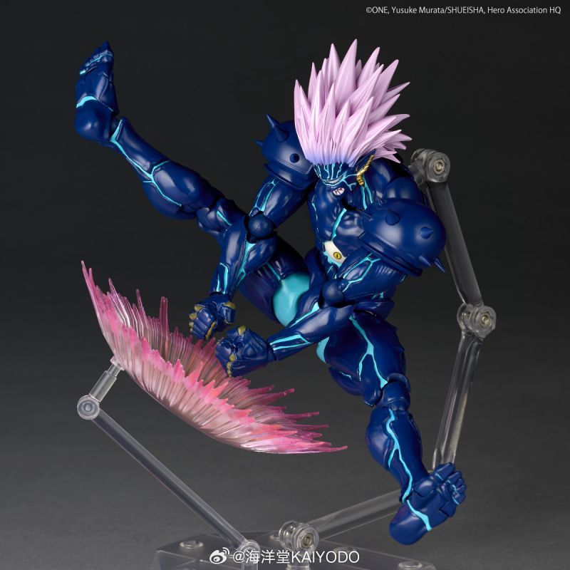 [Pre-sale] Kaiyodo Revoltech Amazing Yamaguchi Boros Second Form Ver. One Punch Man Action Figure Limited Bonus Set