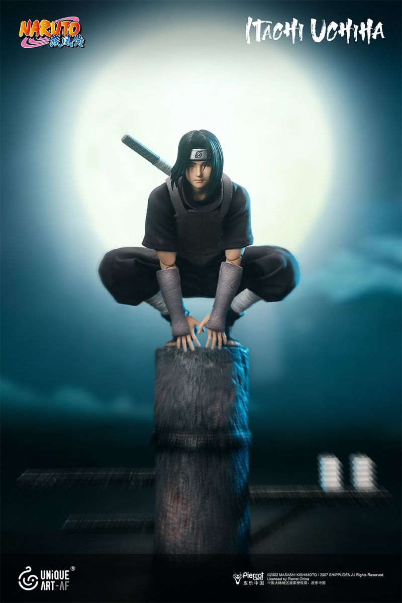 UNiQUE ART Naruto Shippuden Itachi Uchiha Action Figure Play Edition.