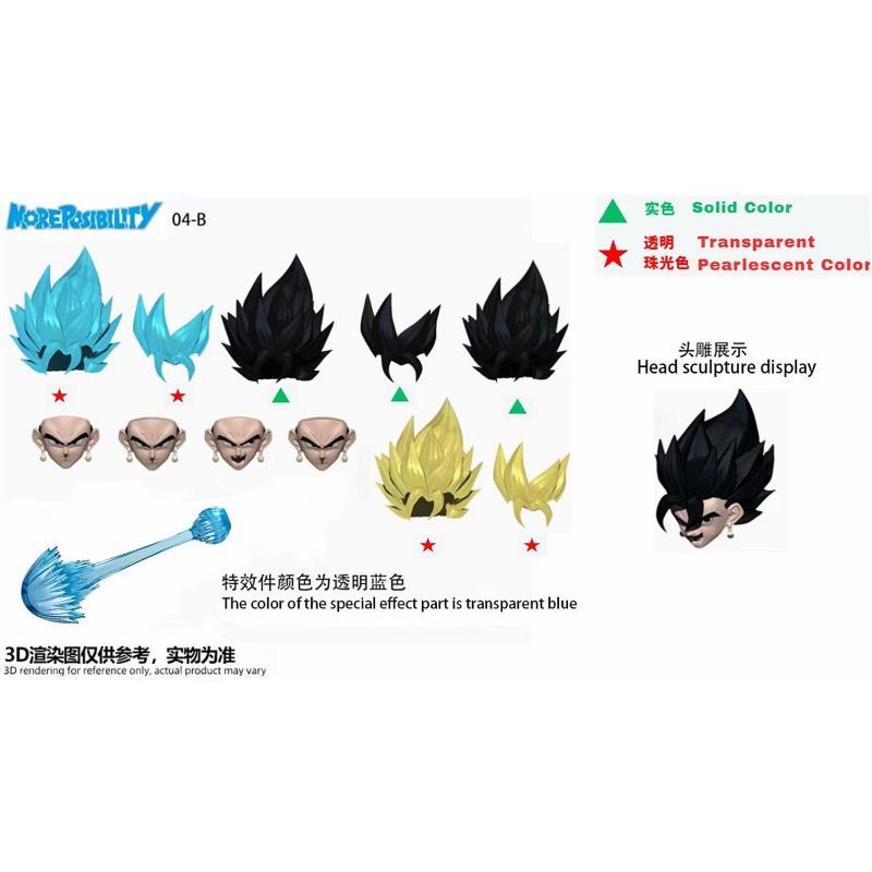 [Pre-sale] M-Unit Studio Oni Masked Nightwalker Vegito Action Figure