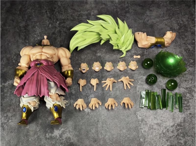 ZT Studio ZT-02 & Buleli-toys 03 Warrior of the Ancient BattleMain Body Green Long Hair Set Battle Damaged Ver.