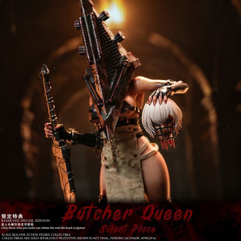 [Pre-sale] WANNENG TOYS A Quiet Place Butcher Queen Silicone Action Figure