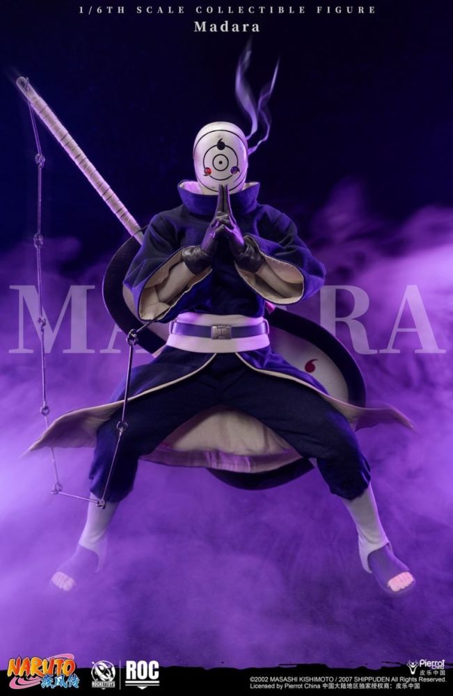 [Pre-sale] ROCKETTOYS ROC-021 Naruto Shippuden Madara Uchiha White Mask