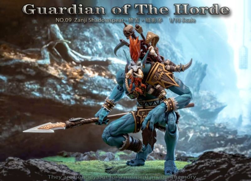 [Pre-sale] Grey Knight Guardian of The Horde 09 Zanji Shadowspear Action Figure