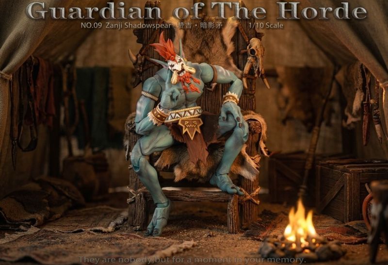 [Pre-sale] Grey Knight Guardian of The Horde 09 Zanji Shadowspear Action Figure