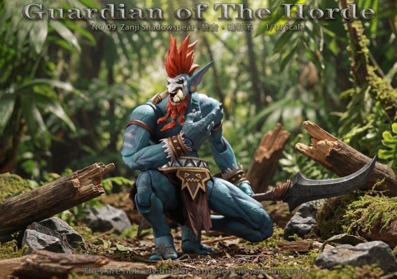 [Pre-sale] Grey Knight Guardian of The Horde 09 Zanji Shadowspear Action Figure