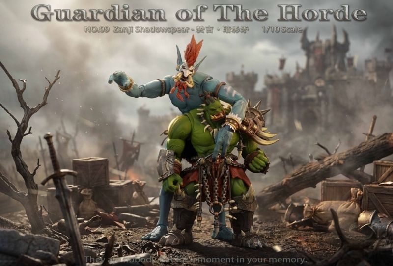 [Pre-sale] Grey Knight Guardian of The Horde 09 Zanji Shadowspear Action Figure