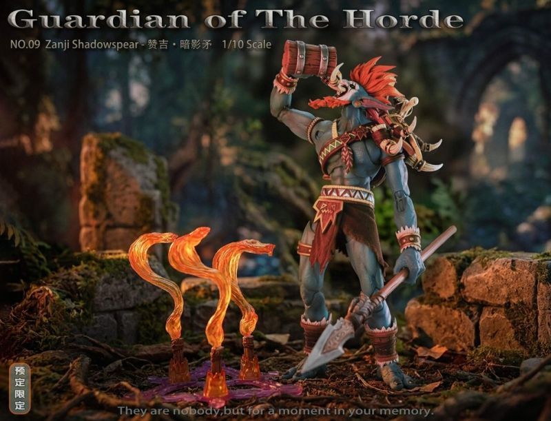 [Pre-sale] Grey Knight Guardian of The Horde 09 Zanji Shadowspear Action Figure