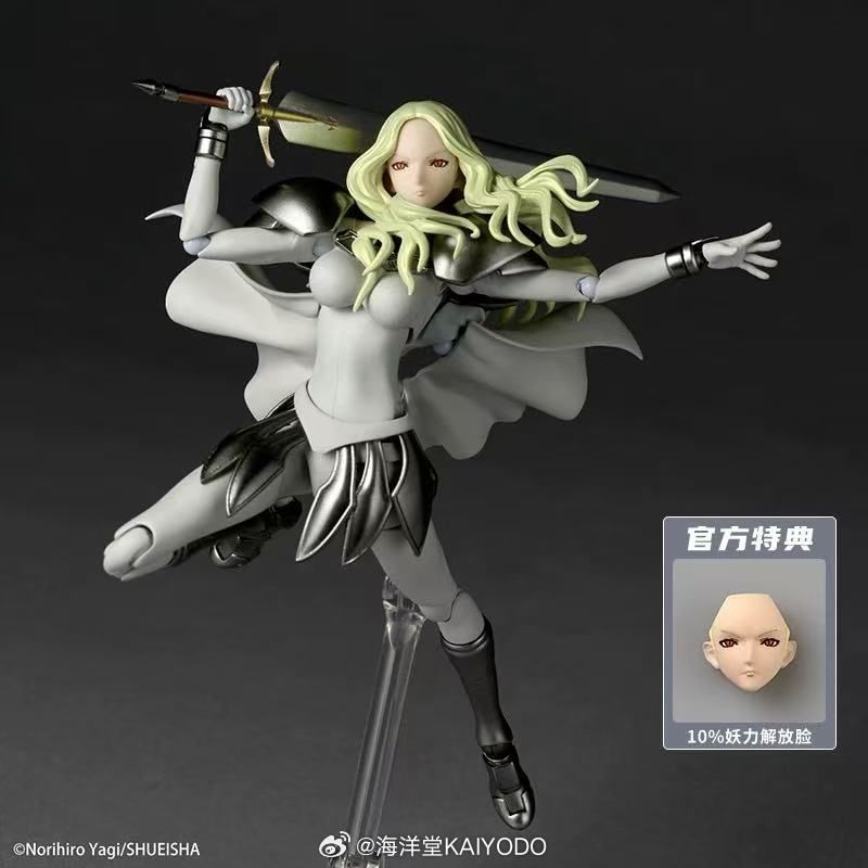 [Pre-sale] Kaiyodo Revoltech Teresa Claymore Action Figure Limited Bonus Set