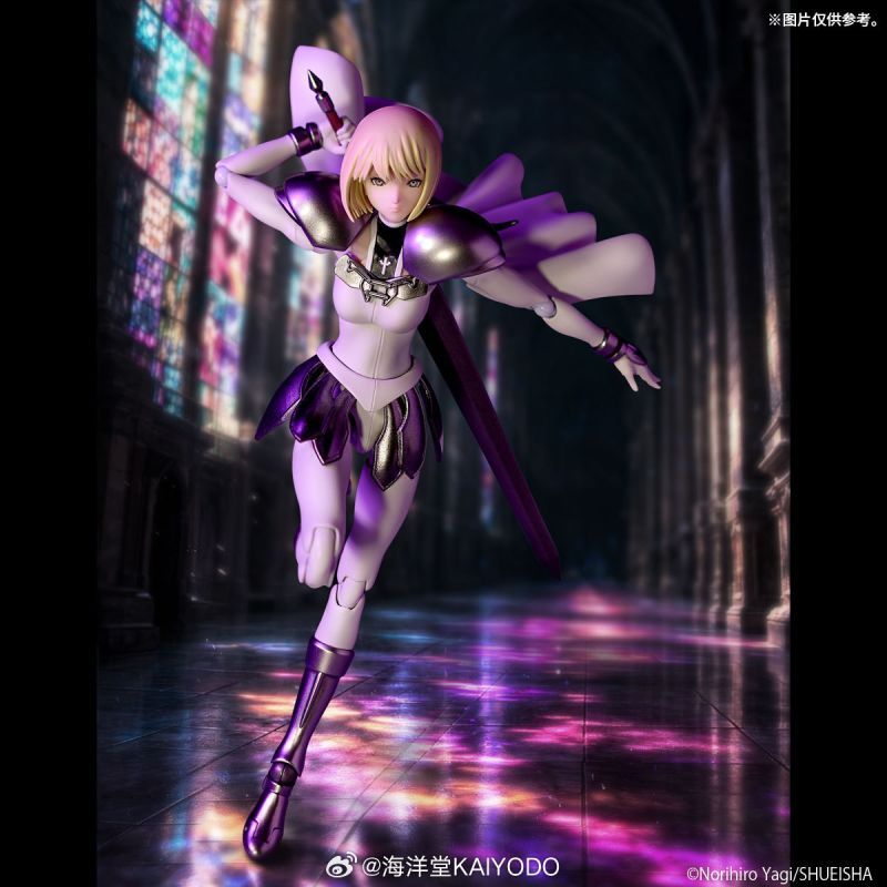 [Pre-sale] Kaiyodo Revoltec Clare Claymore Action Figure Limited Bonus Set