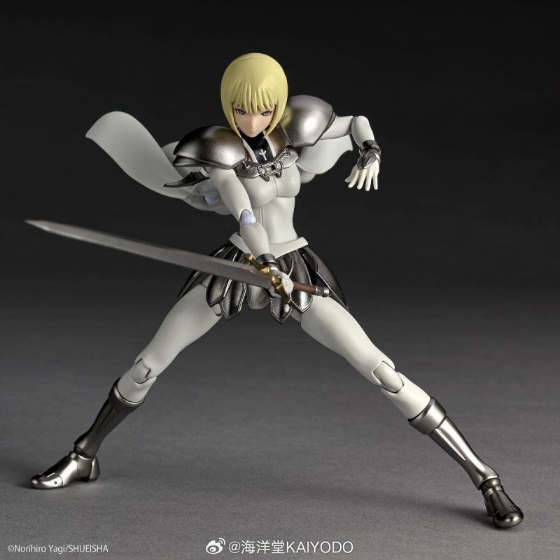 [Pre-sale] Kaiyodo Revoltec Clare Claymore Action Figure Limited Bonus Set