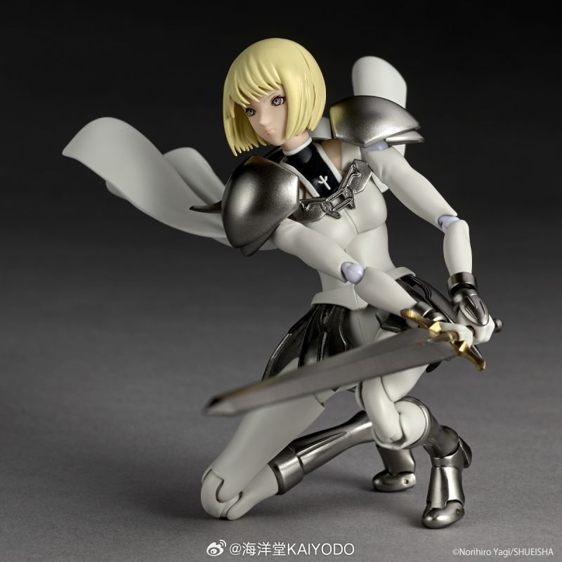 [Pre-sale] Kaiyodo Revoltec Clare Claymore Action Figure Limited Bonus Set