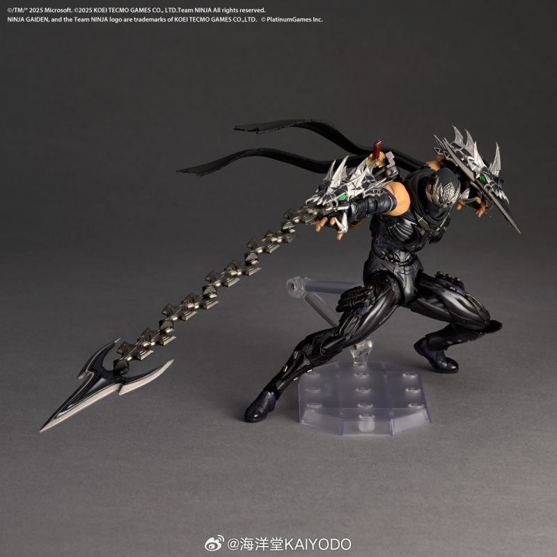 [Pre-sale] Kaiyodo Revoltech Amazing Yamaguchi Ryu Hayabusa NINJA GAIDEN 4 Ver. Action Figure Limited Bonus Set