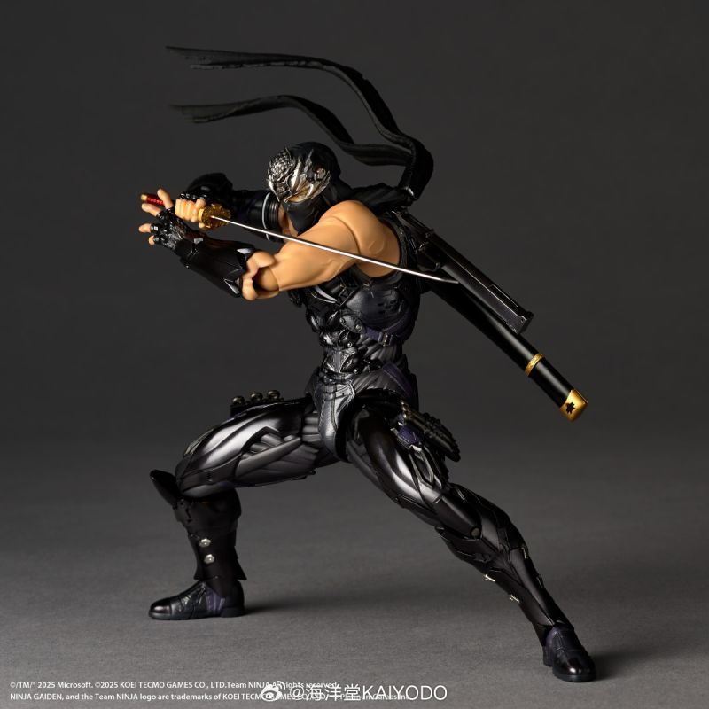 [Pre-sale] Kaiyodo Revoltech Amazing Yamaguchi Ryu Hayabusa NINJA GAIDEN 4 Ver. Action Figure Limited Bonus Set