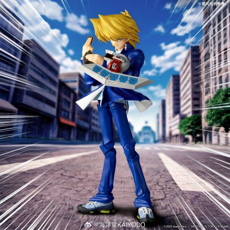 [Pre-sale] Kaiyodo Revoltech Joey Wheeler Yu-Gi-Oh! Duel Monsters Action Figure Limited Bonus Set