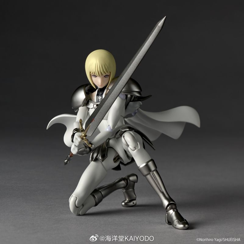 [Pre-sale] Kaiyodo Revoltec Clare Claymore Action Figure Limited Bonus Set