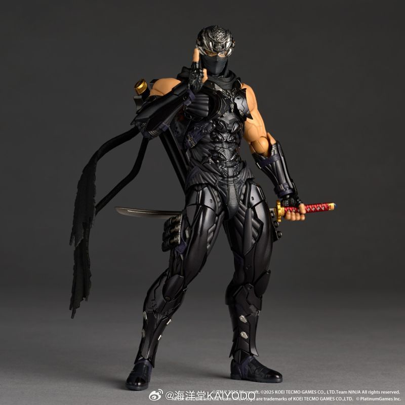 [Pre-sale] Kaiyodo Revoltech Amazing Yamaguchi Ryu Hayabusa NINJA GAIDEN 4 Ver. Action Figure Limited Bonus Set