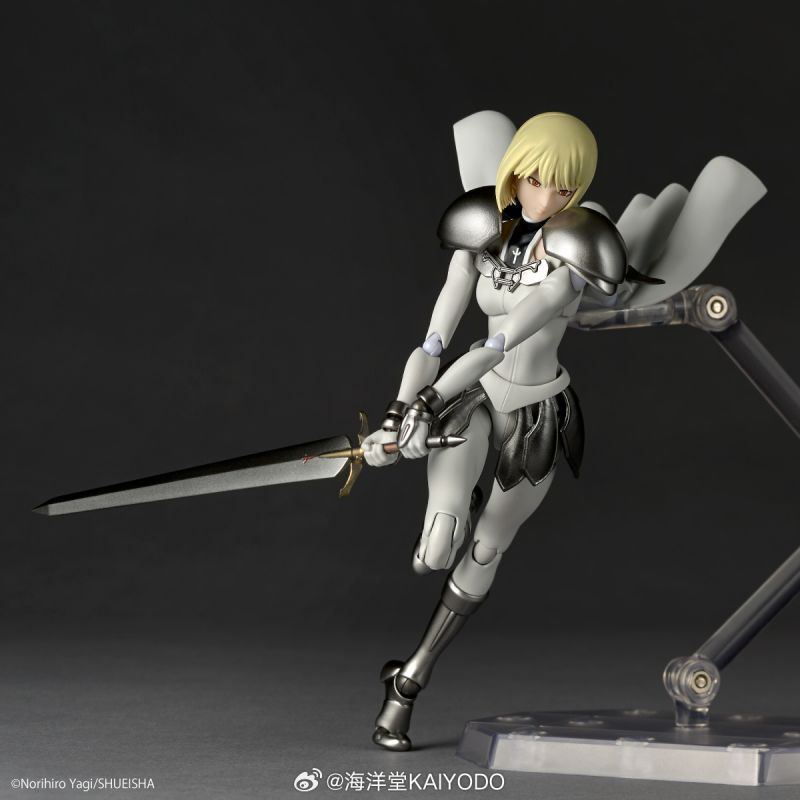 [Pre-sale] Kaiyodo Revoltec Clare Claymore Action Figure Limited Bonus Set