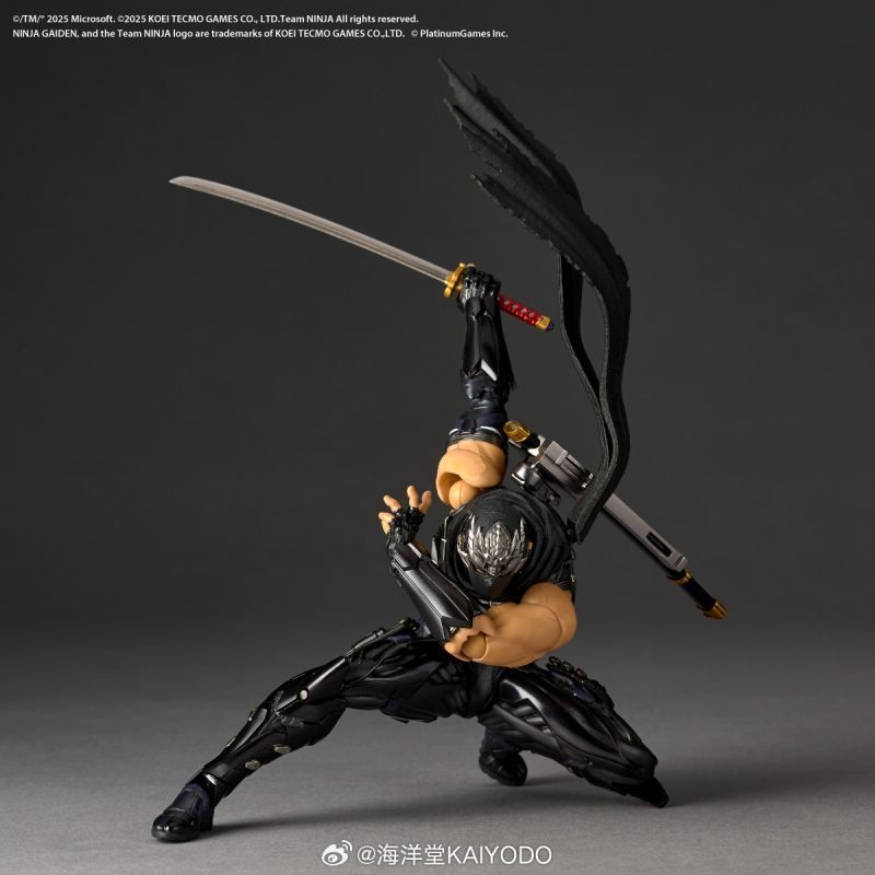 [Pre-sale] Kaiyodo Revoltech Amazing Yamaguchi Ryu Hayabusa NINJA GAIDEN 4 Ver. Action Figure Limited Bonus Set
