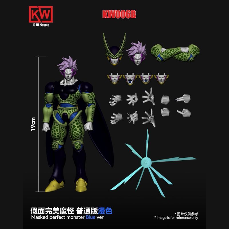 [Pre-sale] KW Studio KW006A/B Purple & Bule- Masked Perfect Master - Cell