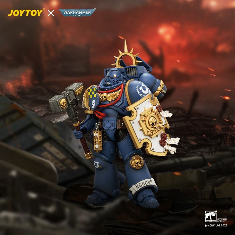 [Pre-sale] JOYTOY Warhammer 40K Ultramarines Captain with Jump Pack and Relic Shield