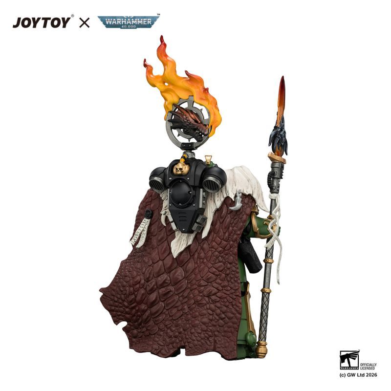 [Pre-sale] JOYTOY Warhammer 40K Salamanders Vulkan He'stan, the Forgefather with the Spear of Vulkan and the Gauntlet of the Forge