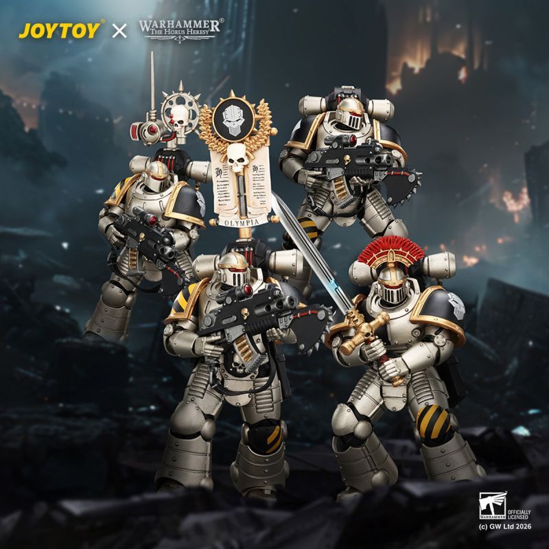 [Pre-sale] JOYTOY Warhammer The Horus Heresy Iron Warriors MkII Legionary2 with Bolter and Bolt Pistol
