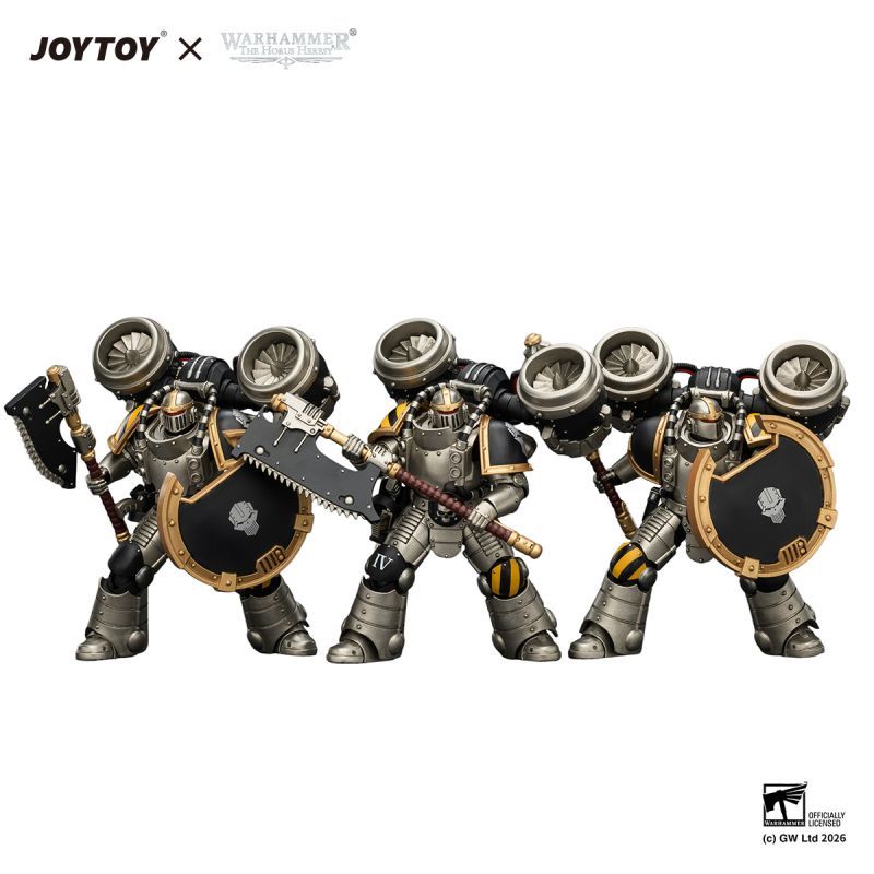 [Pre-sale] JOYTOY Warhammer The Horus Heresy Iron Warriors MkII Assault Legionary2 with Bolt pistol & Heavy chain axe
