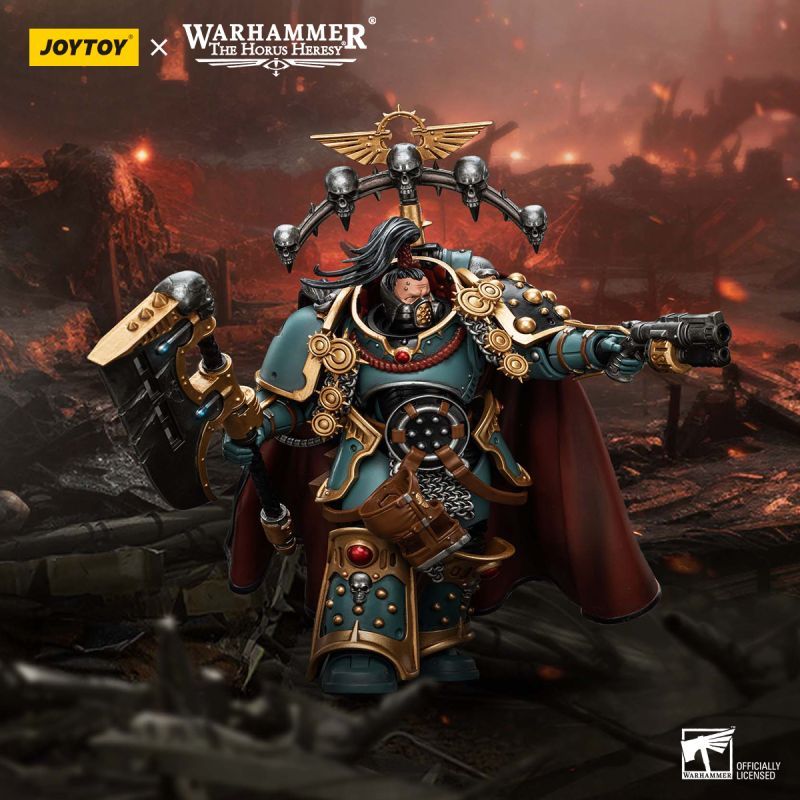[Pre-sale] JOYTOY Warhammer The Horus Heresy Sons of Horus Legion Praetor with Power Axe