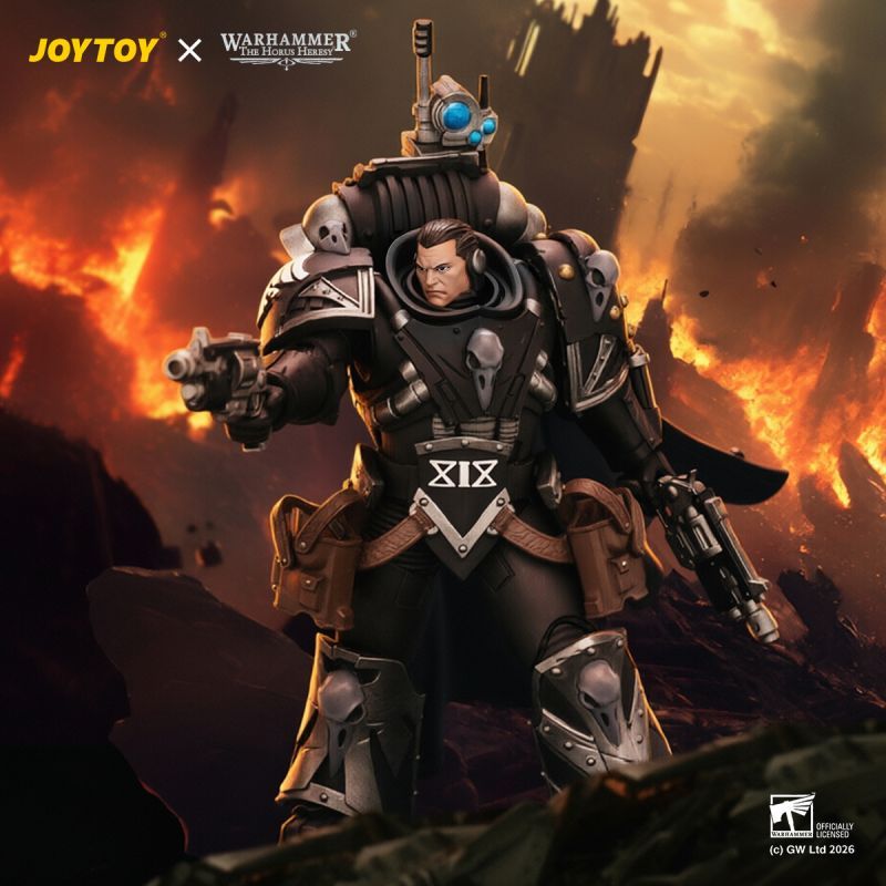 [Pre-sale] JOYTOY Warhammer The Horus Heresy Raven Guard Kaedes Nex, the Blood Crow with Fulcrum hand cannons