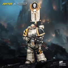 [Pre-sale] JOYTOY Warhammer The Horus Heresy Iron Warriors MkII Legionary1 with Vexilla, Bolter and Bolt Pistol