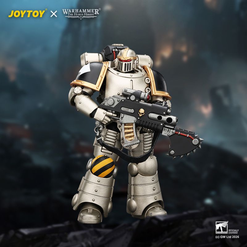 [Pre-sale] JOYTOY Warhammer The Horus Heresy Iron Warriors MkII Legionary3 with Bolter and Bolt Pistol