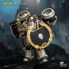 [Pre-sale] JOYTOY Warhammer The Horus Heresy Iron Warriors MkII Assault Legionary1 with Bolt pistol, Chain axe & Combat shield