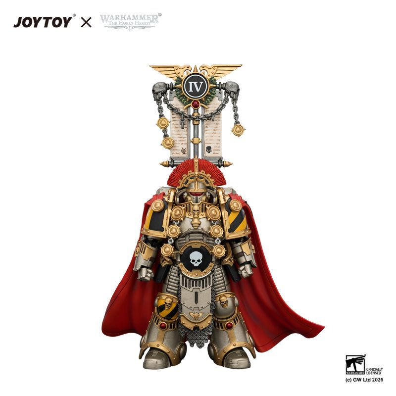 [Pre-sale] JOYTOY Warhammer The Horus Heresy Iron Warriors Centurion with Heavy Power Maul and Combi-melta