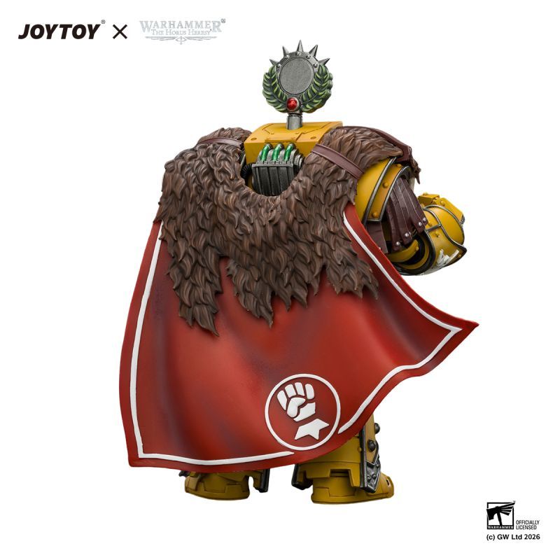 [Pre-sale] JOYTOY Warhammer The Horus Heresy Imperial Fists Lord Castellan Evander Garrius, The Tyrant of Cthonia with the Subjugator and Incineratus