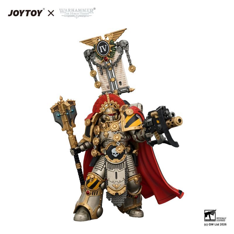 [Pre-sale] JOYTOY Warhammer The Horus Heresy Iron Warriors Centurion with Heavy Power Maul and Combi-melta