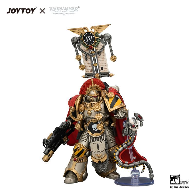 [Pre-sale] JOYTOY Warhammer The Horus Heresy Iron Warriors Centurion with Heavy Power Maul and Combi-melta