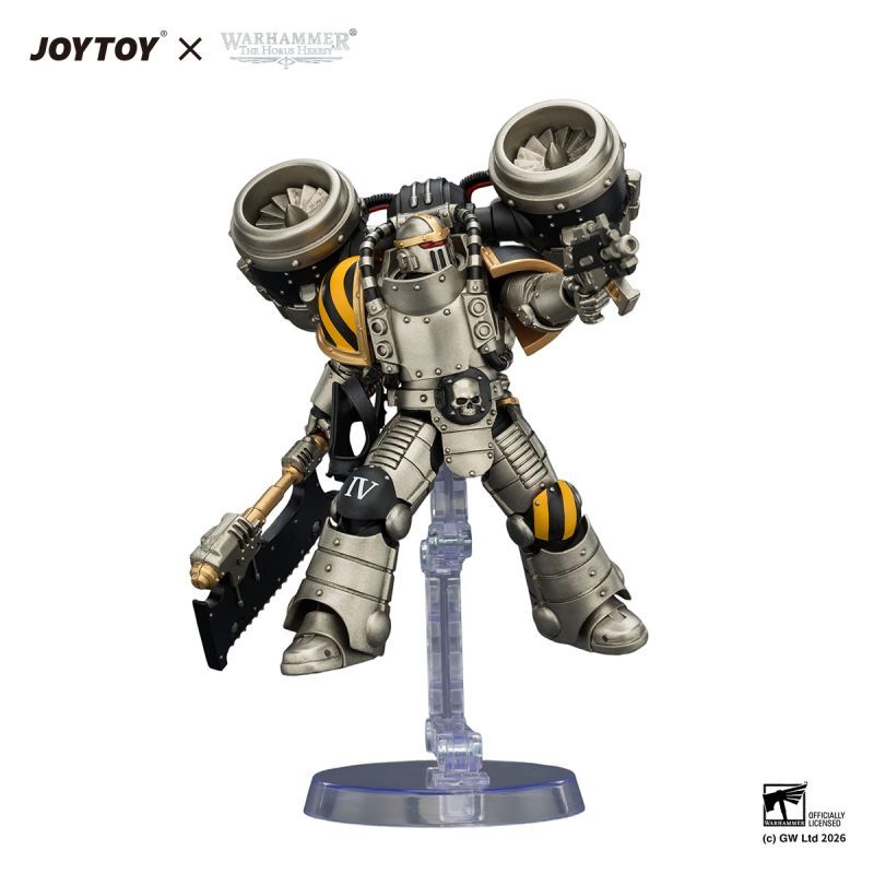 [Pre-sale] JOYTOY Warhammer The Horus Heresy Iron Warriors MkII Assault Legionary2 with Bolt pistol & Heavy chain axe