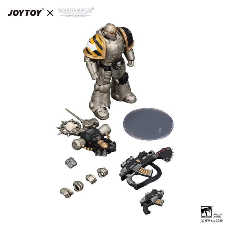 [Pre-sale] JOYTOY Warhammer The Horus Heresy Iron Warriors MkII Legionary2 with Bolter and Bolt Pistol