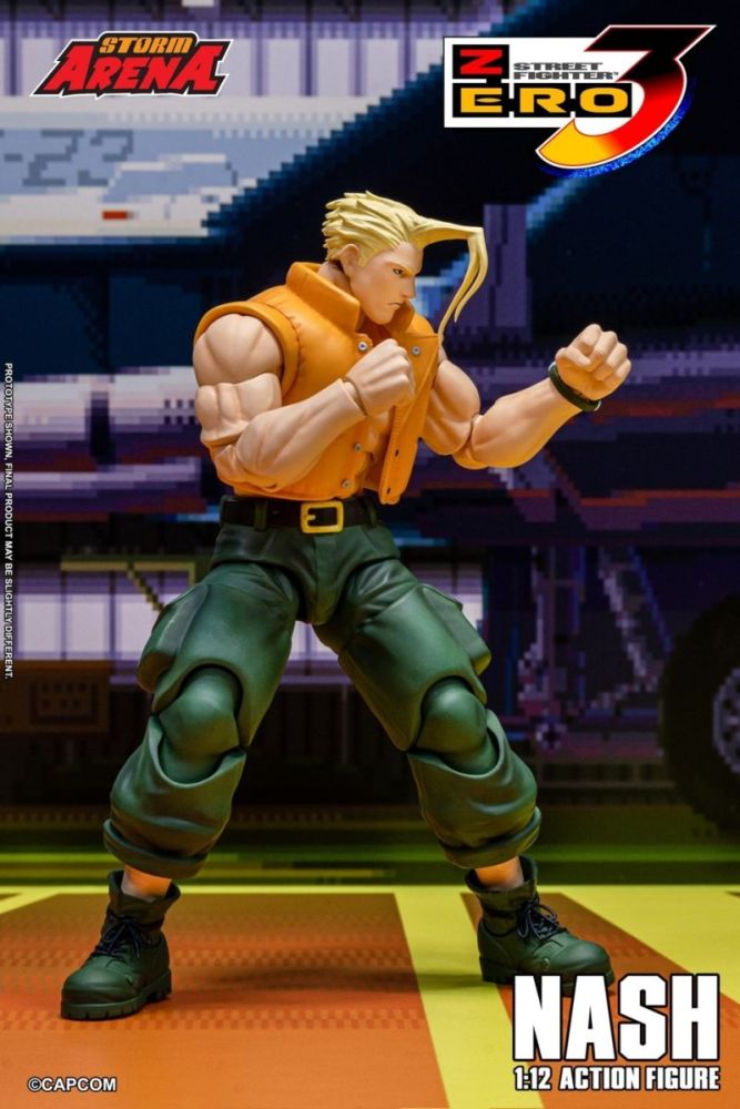 [In stock] Storm Toys STREET FIGHTER 3 ZERO SFSA05 NASH