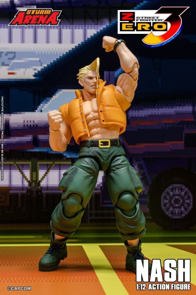 [In stock] Storm Toys STREET FIGHTER 3 ZERO SFSA05 NASH