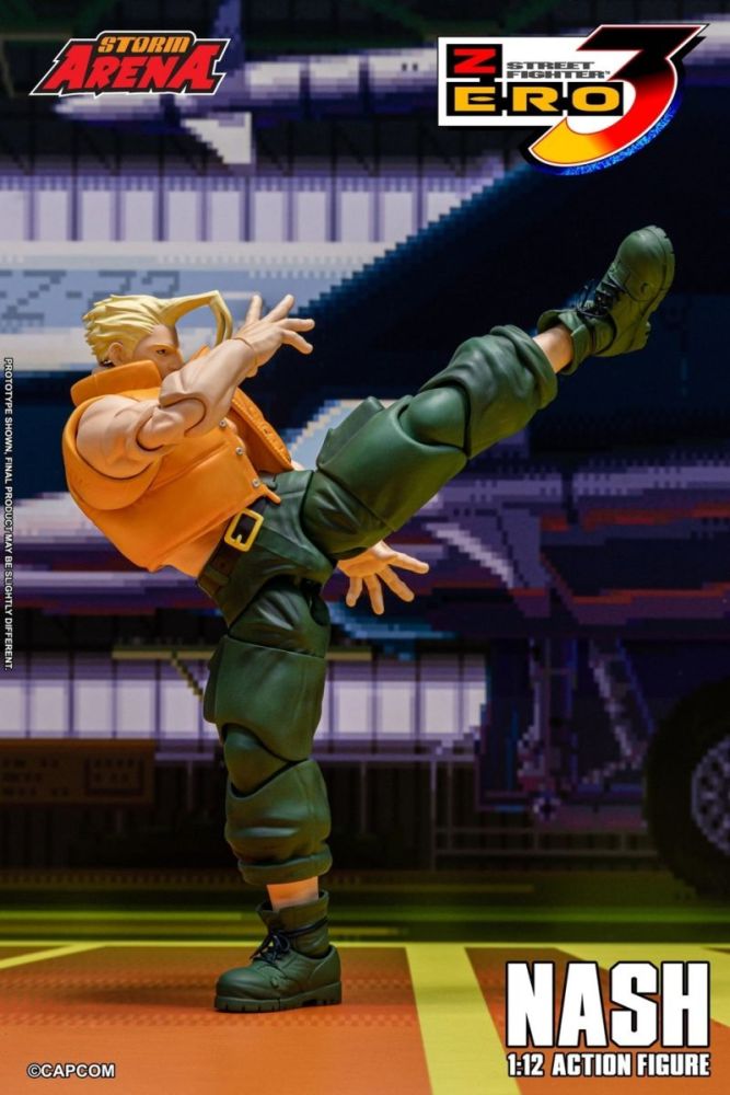 [In stock] Storm Toys STREET FIGHTER 3 ZERO SFSA05 NASH