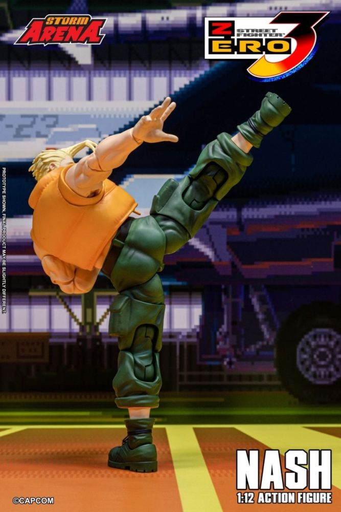 [In stock] Storm Toys STREET FIGHTER 3 ZERO SFSA05 NASH