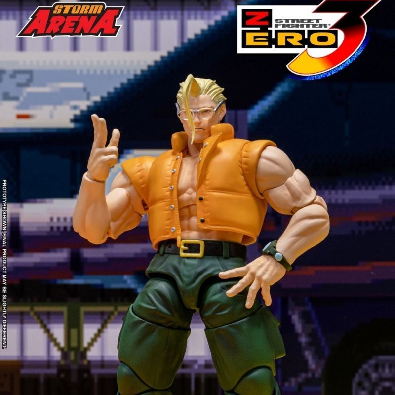 [In stock] Storm Toys STREET FIGHTER 3 ZERO SFSA05 NASH