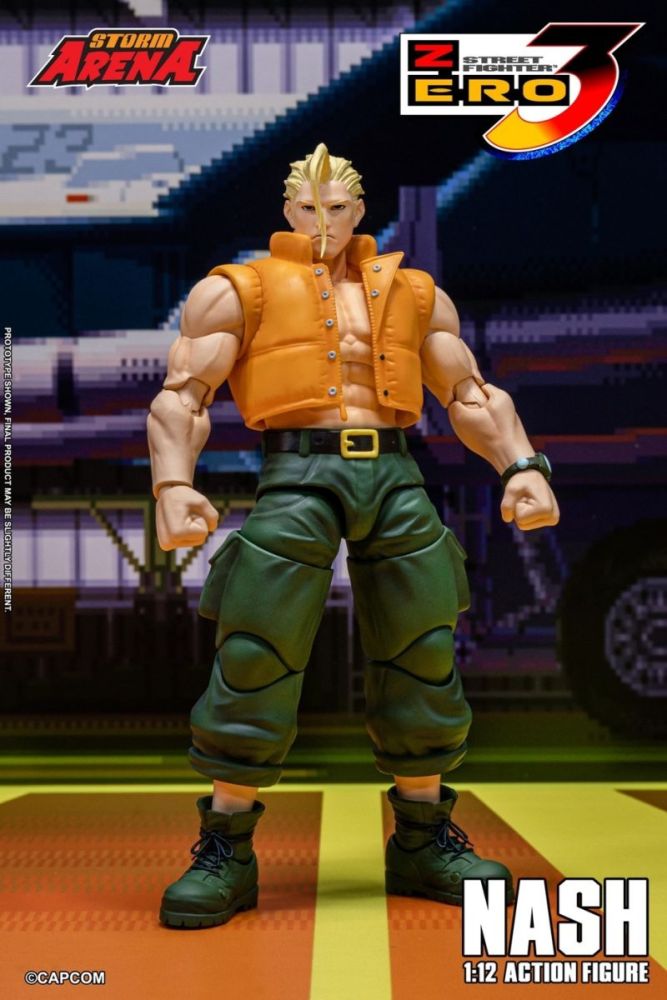 [In stock] Storm Toys STREET FIGHTER 3 ZERO SFSA05 NASH