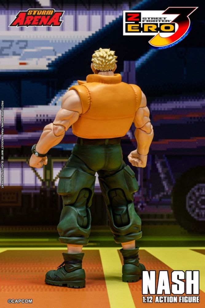 [In stock] Storm Toys STREET FIGHTER 3 ZERO SFSA05 NASH