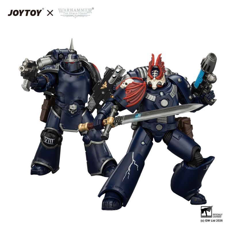 [Pre-sale] JOYTOY Warhammer The Horus Heresy Night Lords MK III Tactical Legionary with Bolter and Bolt Pistol