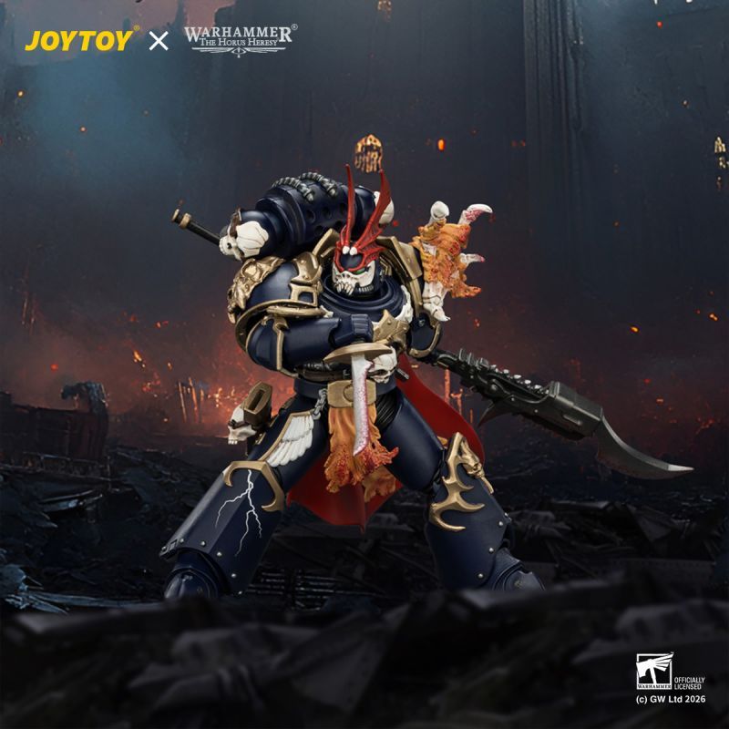 [Pre-sale] JOYTOY Warhammer The Horus Heresy Night Lords Sevatar, First Captain of the Night Lords The Prince of Crows