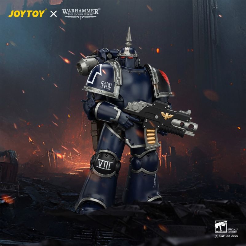 [Pre-sale] JOYTOY Warhammer The Horus Heresy Night Lords MK III Tactical Legionary with Bolter and Bolt Pistol